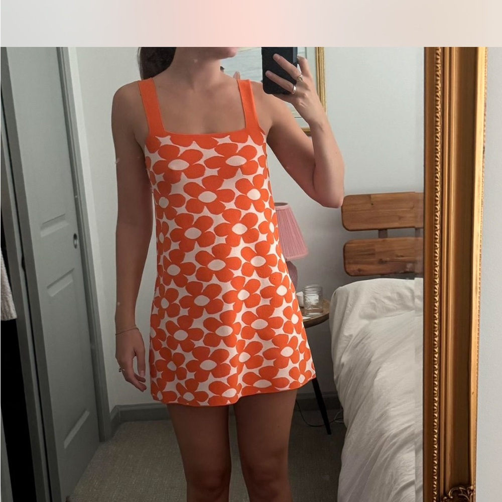 Zara A Line Floral Dress